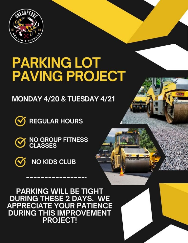 Parking Lot Paving Project